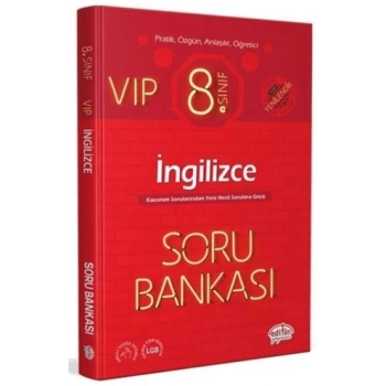 8.Sınıf İngilizce Soru Bankası Yenilendik - Editör Yayınları