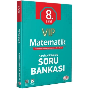 8.Sınıf Matematik Soru Bankası Yenilendik - Editör Yayınları