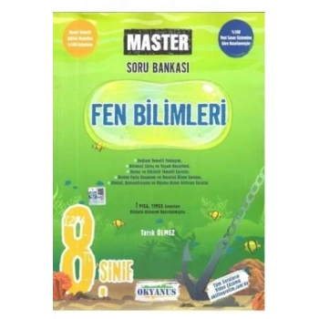 8. Sınıf Fen Bilimleri Master Soru Bankası - Okyanus Yayınları