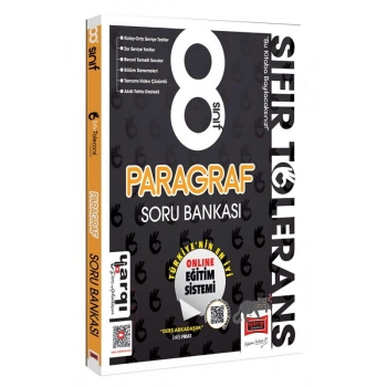 8.Sınıf Paragraf LGS Soru Bankası Sıfır Tolerans- Yargı Yayınları
