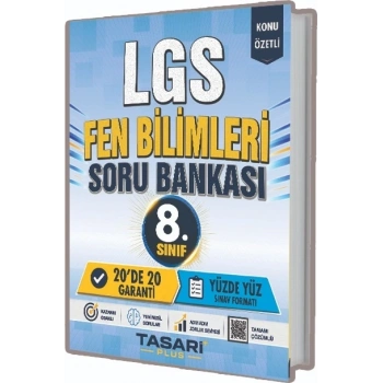 8.Sınıf LGS Fen Bilimleri Soru Bankası Çözümlü- Tasarı Plus Yayınları