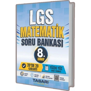 8. Sınıf LGS Matematik Soru Bankası Çözümlü- Tasarı Plus Yayınları