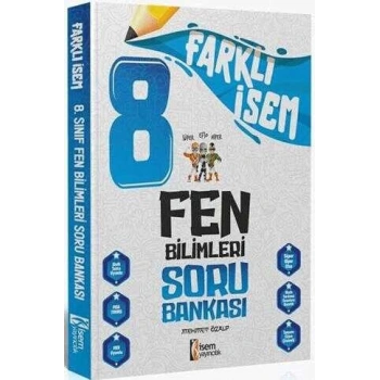 8. Sınıf Farklı İsem Fen Bilimleri Soru Bankası - İsem Yayınları