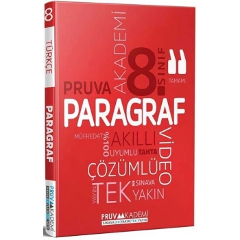8. Sınıf Pruva Paragraf Soru Bankası-Pruva Akademi