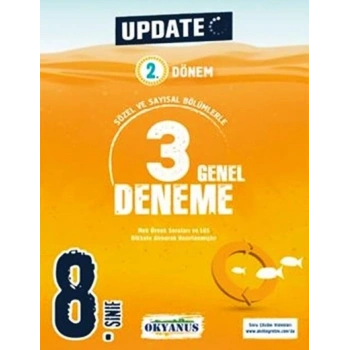 8. Sınıf Update 2. Dönem 3 Genel Deneme - Okyanus Yayınları