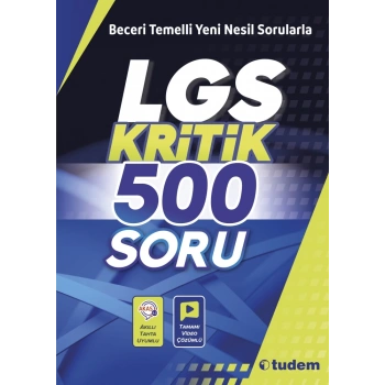 8.Sınıf 500 Kritik Soru - Tudem Yayınları