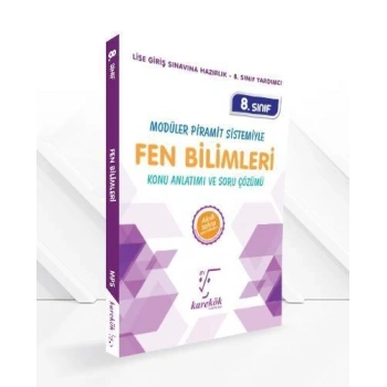 8.Sınıf Fen Bilimleri MPS Konu Anlatımı ve Soru Çözümü Karekök Yayınları