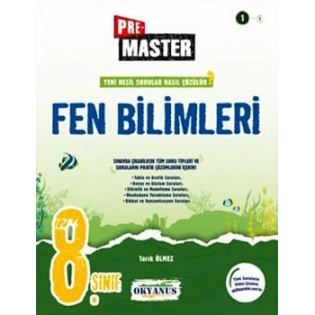 8.Sınıf Fen Bilimleri Soru PreMaster - Okyanus Yayınları