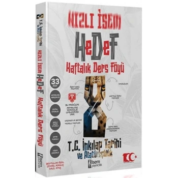 8.Sınıf Hızlı İsem İnkılap Tarihi Hedef Haftalık Ders Föyü - İsem Yayınları