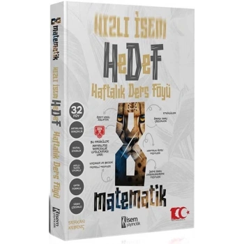 8.Sınıf Hızlı İsem Matematik Hedef Haftalık Ders Föyü - İsem Yayınları