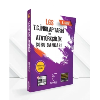 8.Sınıf İnkılap Tarihi ve Atatürkçülük Soru Bankası - Karekök Yayınları
