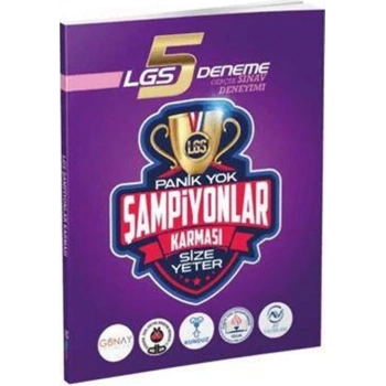 8.Sınıf LGS Deneme 5 li-Şampiyonlar Karması-Bilimyolu Yayıncılık