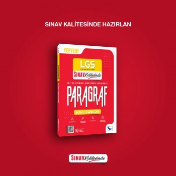 8.Sınıf Paragraf Soru Bankası LGS Sınav Kalitesinde- Sınav Yayınları