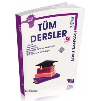 8.Sınıf Tüm Dersler Soru Bankası - Açı Yayınları
