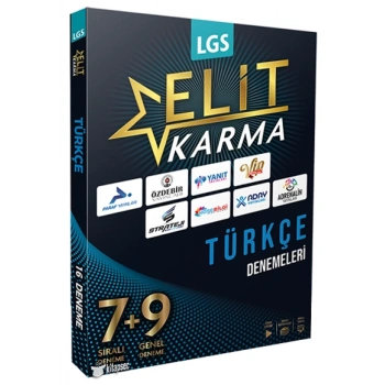 8.SINIF TÜRKÇE 16 BRANŞ DENEME ELİT KARMA