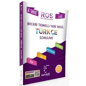 8.Sınıf Türkçe Ros LGS - Karekök Yayınları