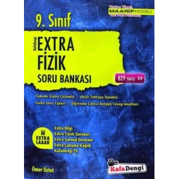 9.SINIF EXTRA FİZİK SORU BANKASI / KAFADENGİ YAYINLARI