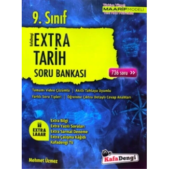 9.SINIF EXTRA TARİH SORU BANKASI / KAFADENGİ YAYINLARI