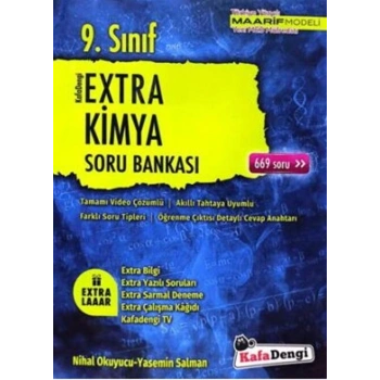 9.SINIF EXTRA KİMYA SORU / KAFADENGİ YAYINLARI