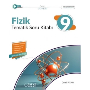 9.Sınıf Fizik Soru Bankası-Joker Tematik (İADESİZ)-Palme Yayınları
