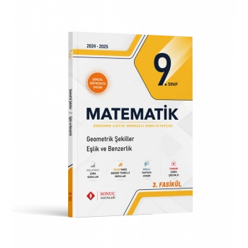 9.Sınıf Geometrik Şekiller Eşlik Ve Benzerlik-Sonuç Yayınları