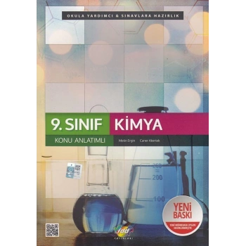 9.Sınıf Kimya Konu Anlatımlı FDD Yayınları