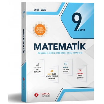 9.Sınıf Matematik Modüler Set-Sonuç Yayınları