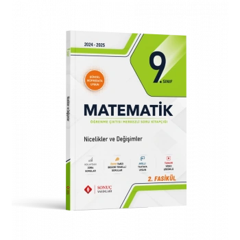 9.Sınıf Nicelikler Ve Değişimler-Sonuç Yayınları