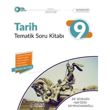 9.Sınıf Tarih Soru Bankası-Joker Tematik (İADESİZ)-Palme Yayınları