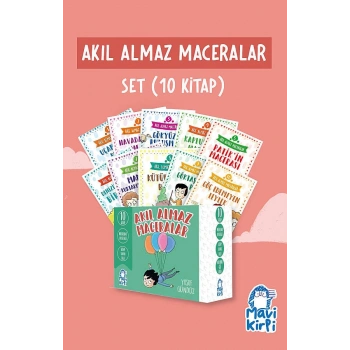 Akıl Almaz Maceralar - 4. Sınıf Hikaye Seti (10 Kitap)Yusuf Gündüz-Mavi Kirpi