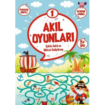 Akıl Oyunları 1- (5+ Yaş)-Kolektif- Dokuz Yayınları