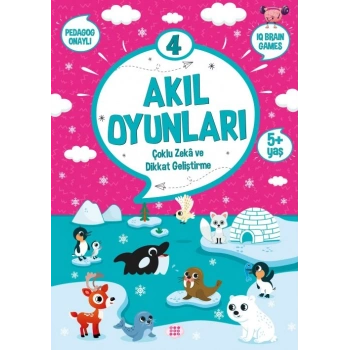 Akıl Oyunları 4- (5+ Yaş)-Kolektif- Dokuz Yayınları