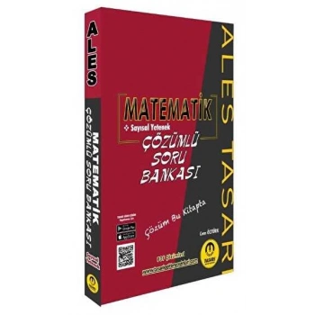 Ales Matematik Soru Bankası Çözümlü - Tasarı Yayınları