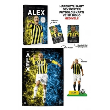 Alex-Sahanın Yıldızları -(3D Biblo Hediyeli-Futbol)- Onur Özgen - Parodi Yayınları