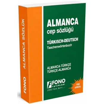 Almanca Cep Sözlük Fono Yayınları