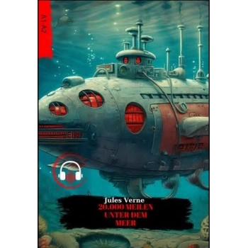 Almanca Hikaye A2.B1-20.000 Meılen Unter Dem Merr-TGR Yayıncılık