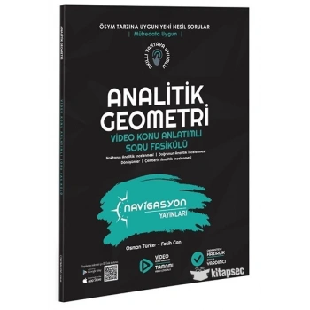 ANALİTİK GEOMETRİ VİDEO KONU ANL.SORU FASİKÜLÜ