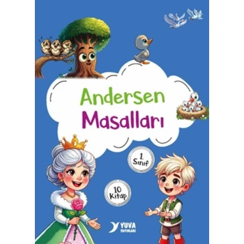 Andersen Masalları 1.Sınıf 10 Kitap+Soru Kitabı-Yuva Yayınları
