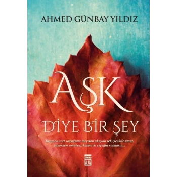 Aşk Diye Bir Şey - Ahmed Günbay Yıldız - Timaş Yayınları