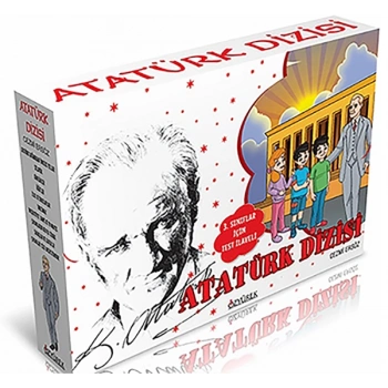 Atatürk Dizisi (10 Kitap) -3.Sınıf Hikaye Seti- Cezmi Ersöz - Özyürek Yayınları