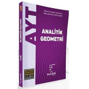 AYT Analitik Geometri MPS Konu Anlatımı - Karekök Yayınları