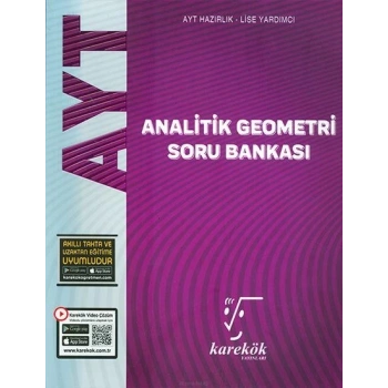 AYT Analitik Geometri Soru Bankası - Karekök Yayınları