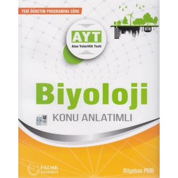 AYT Biyoloji Konu Anlatımı (İADESİZ)- Palme Yayınları