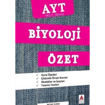 AYT Biyoloji Özet - Delta Kültür Yayınları
