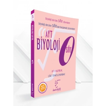 AYT Biyoloji Sıfır Karekök Yayınları