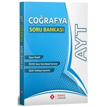 AYT Coğarfya Soru Bankası - Sonuç Yayınları