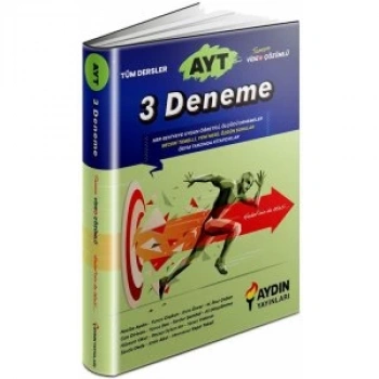 AYT Deneme Sınavı 3lü - Aydın Yayınları