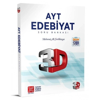 AYT Edebiyat Soru Bankası- 3D Yayınları