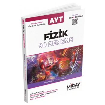 AYT Fizik Deneme Sınavı 30lu - Miray Yayınları
