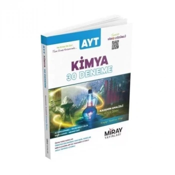 AYT Kimya Deneme Sınavı 30lu - Miray Yayınları